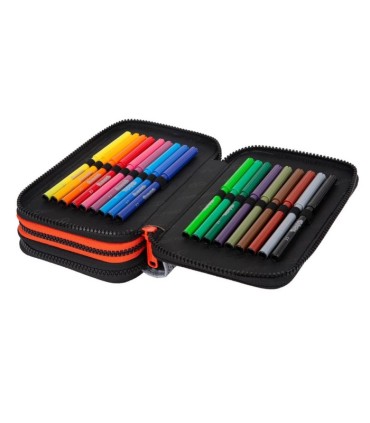 PIÓRNIK POTRÓJNY Z WYPOSAŻENIEM COOLPACK JUMPER 3 GREY BALL