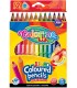 Kredki ołówkowe trójkątne grube 12 sztuk Colorino