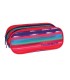 Saszetka piórnik szkolny Coolpack Clever, Texture Stripes 736