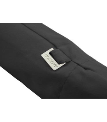 Automatyczna czarna parasolka damska Doppler