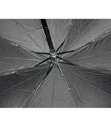 Ekskluzywna bardzo mocna parasolka Bugatti, czarna
