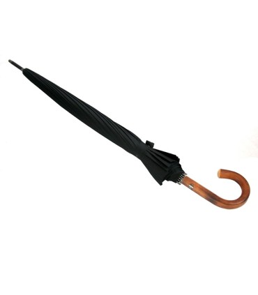 Ekskluzywna bardzo duży, mocny parasol Bugatti, czarna