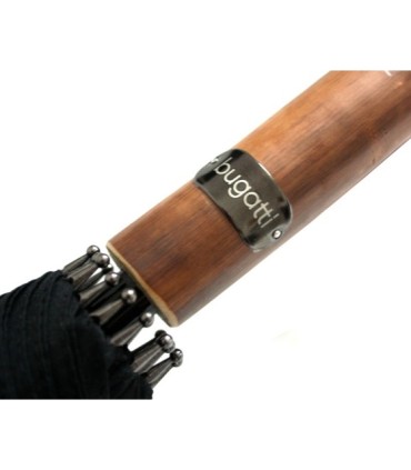 Ekskluzywna bardzo duży, mocny parasol Bugatti, czarna