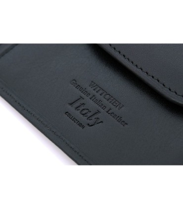 Nieduży portfel męski Wittchen 21-1-023, kolekcja Italy, kolor czarny