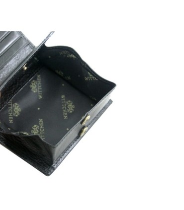 Mały portfelik  Wittchen 21-1-065, kolekcja Italy, kolor czarny