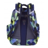 Młodzieżowy plecak szkolny CoolPack Brick 28 l, Blue Patchwork A497