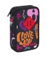 Podwójny piórnik z wyposażeniem, Coolpack Jumper 2, Emotions A442