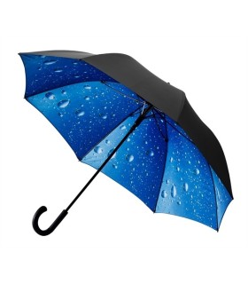 Duża parasolka z motywem deszczu