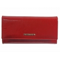 Długi portfel damski Peterson, czerwony 410_3