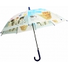 Automatyczna duża parasolka dziecięca, kotki