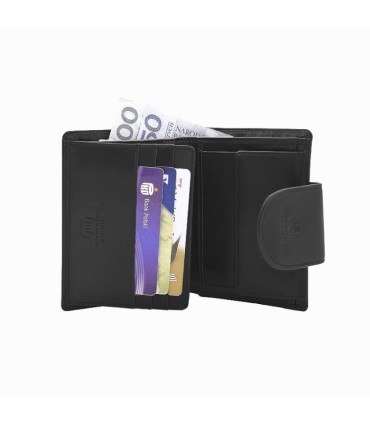 Portmonetka marki Wittchen 21-1-362, kolekcja Italy, czarna