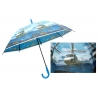 Automatyczna duża parasolka dziecięca z motywem helikopteru