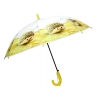 Dziecięca duża automatyczna parasolka z gwizdkiem, jeż