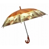Dziecięca duża automatyczna parasolka z gwizdkiem, kotki