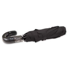 Czarna automatyczna parasolka męska marki Parasol z wygodną rączką