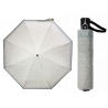 Bardzo mocna damska automatyczna parasolka Doppler, szaro-niebieska