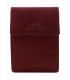 Etui na karty Wittchen skórzane, czerwone