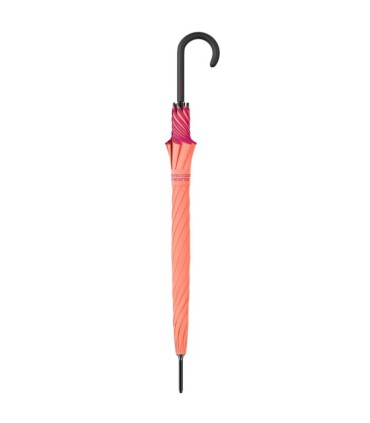 Automatyczna parasolka Benetton jednokolorowa z kontrastową obwódką