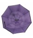 Parasol odwrócony "Revers" z podwójnym materiałem dwa kolory: czarny + inny
