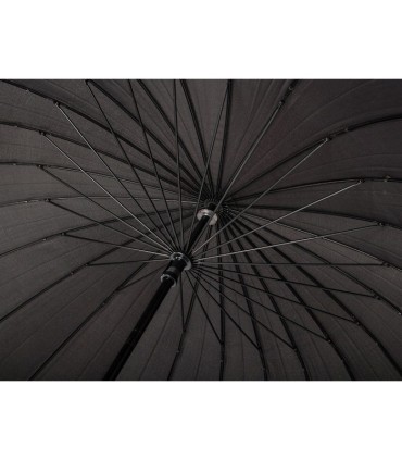 Parasol rządowy bardzo wytrzymały, 24 panele, drewniana rączka, włókno szklane, 105cm