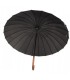 Parasol rządowy bardzo wytrzymały, 24 panele, drewniana rączka, włókno szklane, 105cm