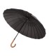 Parasol rządowy bardzo wytrzymały, 24 panele, drewniana rączka, włókno szklane, 105cm