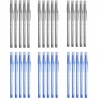 30 szt. x długopis BIC Round Stic Classic 1,0 mm: 2x niebieski i 2x czarny