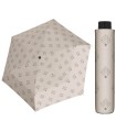 Parasolka damska do kieszeni lub torebki DOPPLER Fiber Havanna tylko 140 g, szara