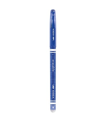2 x długopis wymazywalny na blistrze Kidea Derform niebieski 0,7 mm