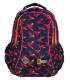 Dwukomorowy plecak szkolny St.Right 19 L, Rainbow Birds BP26