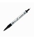 Marker PILOT CD/DVD BG dwustronny czarny