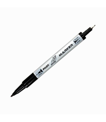 2 sztuki x marker PILOT CD/DVD BG dwustronny czarny