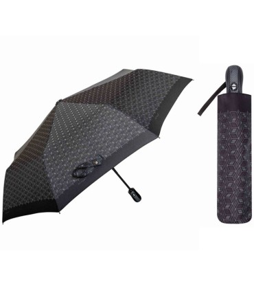 Automatyczna elegancka parasolka męska marki Parasol, w romby