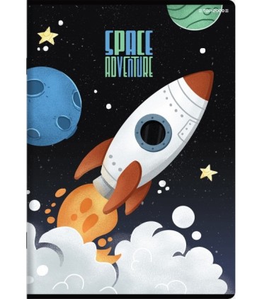 5x ZESZYT TOP 2000 A5 16 KARTEK SPACE ADVENTURE KRATKA KAŻDY INNY
