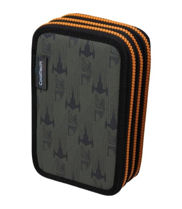 PIÓRNIK POTRÓJNY Z WYPOSAŻENIEM COOLPACK JUMPER 3 STAR WARS MANDALORIAN