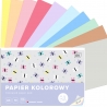 PAPIER KOLOROWY PASTELOWY, A4, 10 KARTEK, 115G, INTERDRUK