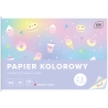 PAPIER KOLOROWY PASTELOWY, A4, 10 KARTEK, 115G, INTERDRUK