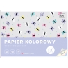 PAPIER KOLOROWY PASTELOWY, A4, 10 KARTEK, 115G, INTERDRUK