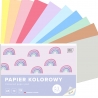 PAPIER KOLOROWY PASTELOWY, A5, 10 KARTEK, 115G, INTERDRUK