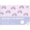 PAPIER KOLOROWY PASTELOWY, A5, 10 KARTEK, 115G, INTERDRUK