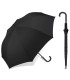 Bardzo duża, automatyczna parasolka Happy Rain - 130 cm, czarna