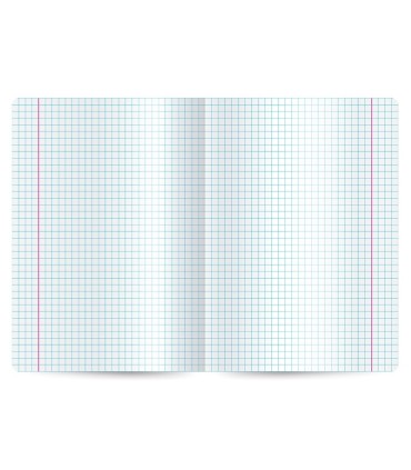 ZESZYT A5 DO MATEMATYKI, 60 KARTEK, KRATKA, PRZYDATNE ŚCIĄGI