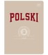 ZESZYT A5 DO POLSKIEGO, 60 KARTEK, LINIA, PRZYDATNE ŚCIĄGI