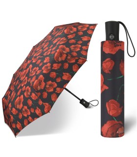 Parasolka AUTOMATYCZNA Happy Rain w kwiaty