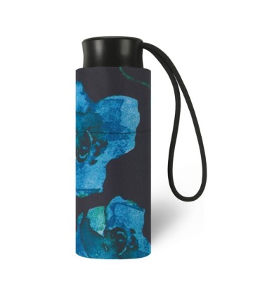 Kieszonkowa, ultra mini parasolka Happy Rain 16 cm w kwiaty