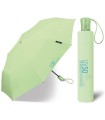 Parasolka do torebki przeciwsłoneczna  UV SPF 50 Happy Rain, automatyczna, zielona