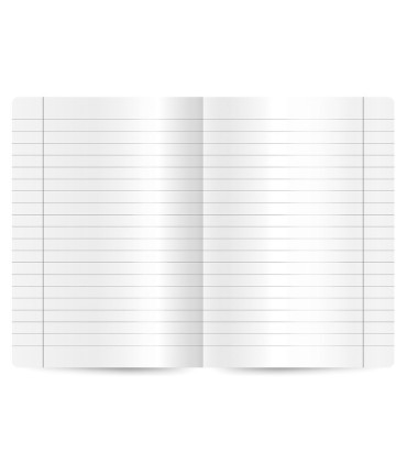 4 SZT. X ZESZYT A5, 60 KARTEK, LINIA Z MARGINESEM, STITCH, KAŻDY INNY