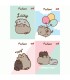 4 X ZESZYT A5, 32 KARTKI, TRZY LINIA, PUSHEEN KOTEK KOT