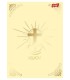 ZESZYT DO RELIGII, 32 KARTKI, SYMBOLE RELIGIJNE, KRATKA Z MARGINESEM