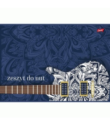 Zeszyt do muzyki nut z pięciolinia A5 16 kartek Unipap